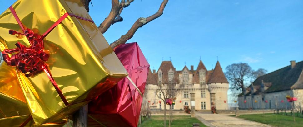 La magie de Noël s’installe au Château de Monbazillac 
