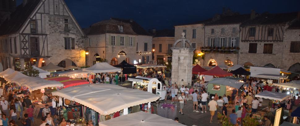 marché nocturne eymet