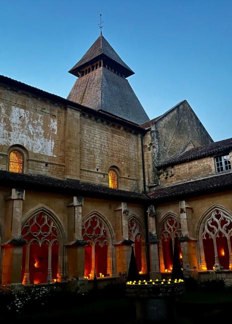 Soiree cloitre de cadouin