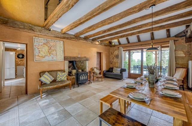 l'oragée hébergement XXL Le buisson de Cadouin