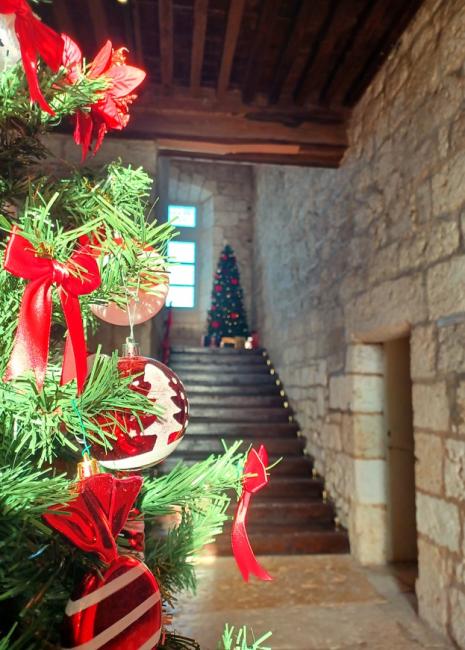 La magie de Noël s’installe au Château de Monbazillac 